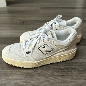 New Balance 550 - Sea Salt w/ Black